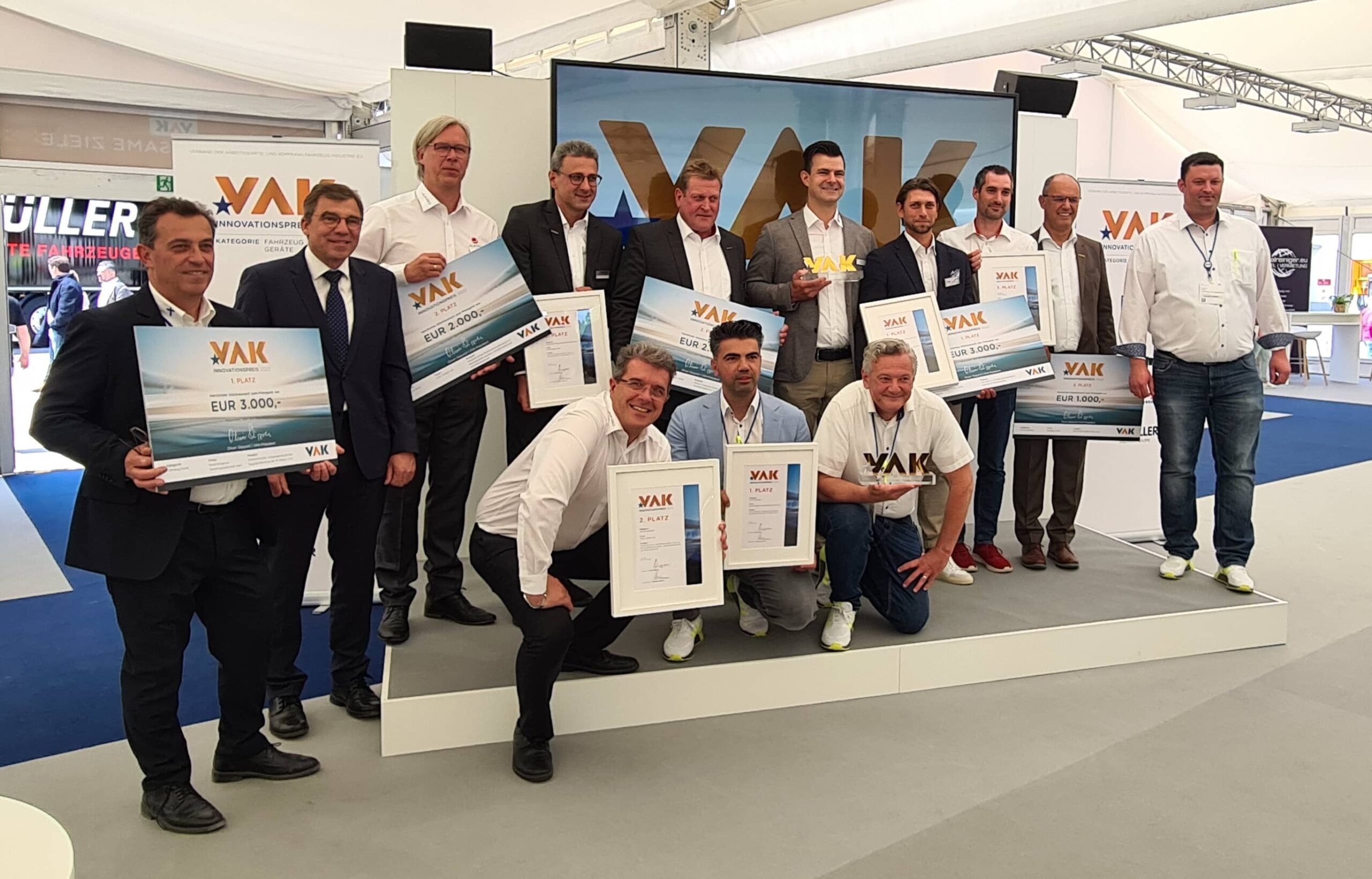 All-electric street sweeper among the VAK Innovation Award Winners 2022